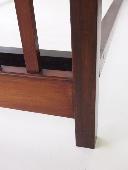 fig 2. Edwardian Walnut Standard Double bed