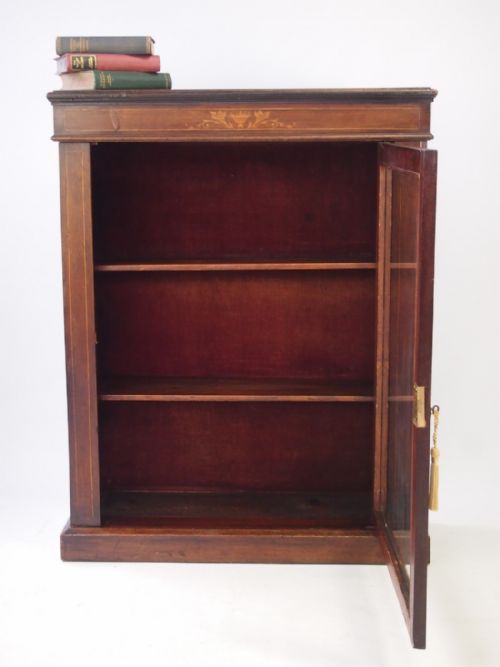 fig 1. Victorian Mahogany Pier Cabinet or Bookcase