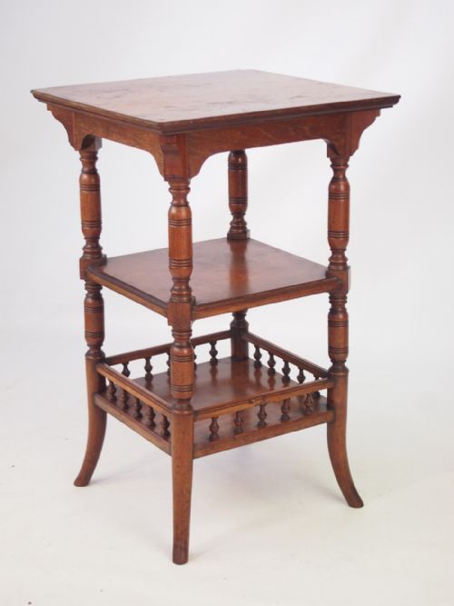 Arts & Crafts Walnut Coffee Table