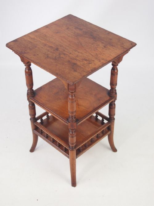 fig 1. Arts & Crafts Walnut Coffee Table