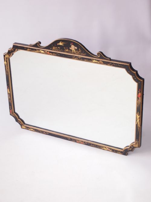 fig 1. Large Chinoiserie Mirror or Overmantle