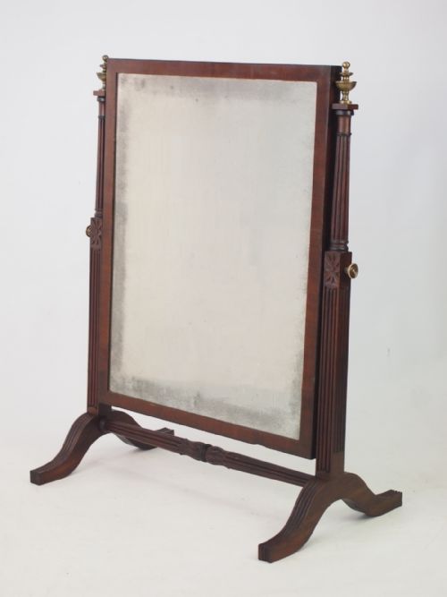 Large Regency Swing Mirror or Toilet Mirror