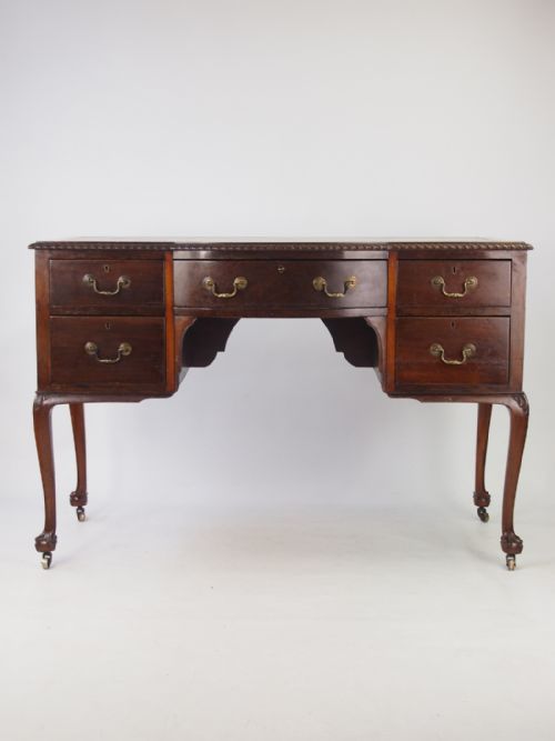 fig 1. Edwardian Mahogany Writing Desk