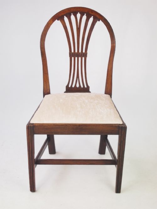 Georgian Mahogany Desk Chair