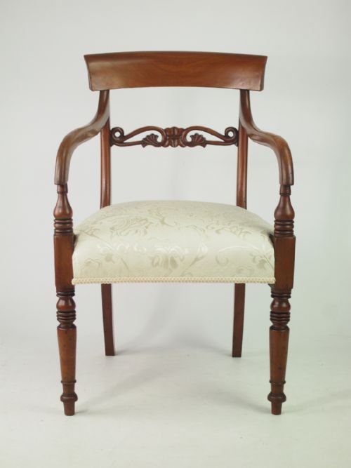 Victorian Mahogany Desk Chair