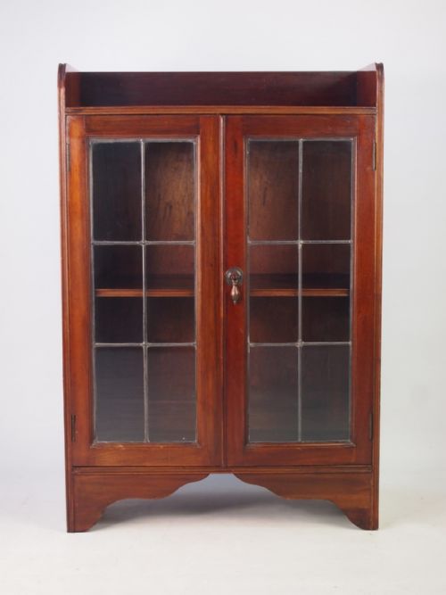 Small Antique Edwardian Mahogany Bookcase