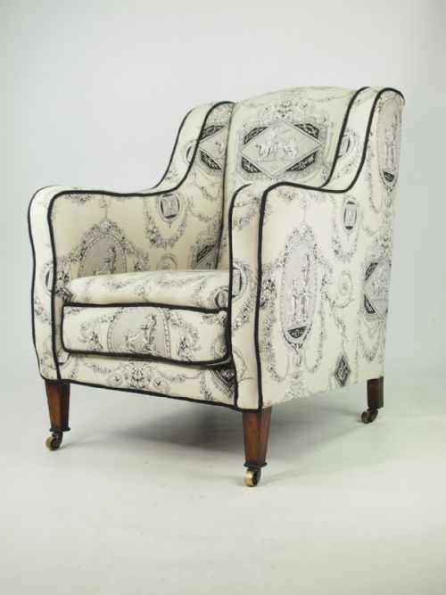 Edwardian Armchair in Laura Ashley Fabric