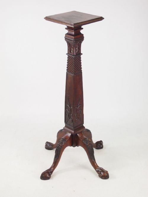 Victorian Mahogany Plant Stand or Jardiniere