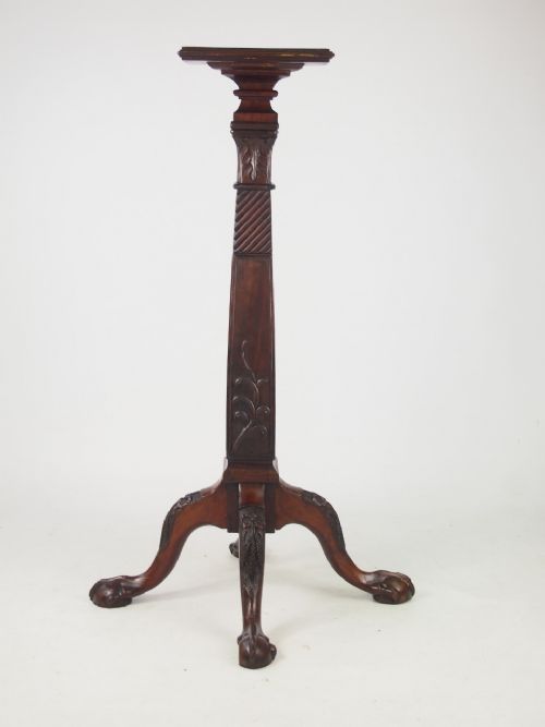 fig 1. Victorian Mahogany Plant Stand or Jardiniere