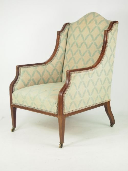 Edwardian Armchair for Recovering
