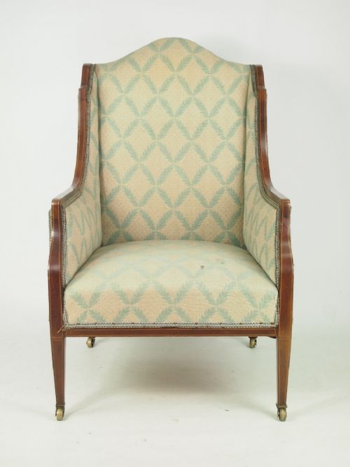 fig 1. Edwardian Armchair for Recovering