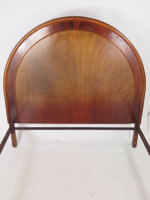 fig 1. Antique Victorian Mahogany Double Bed
