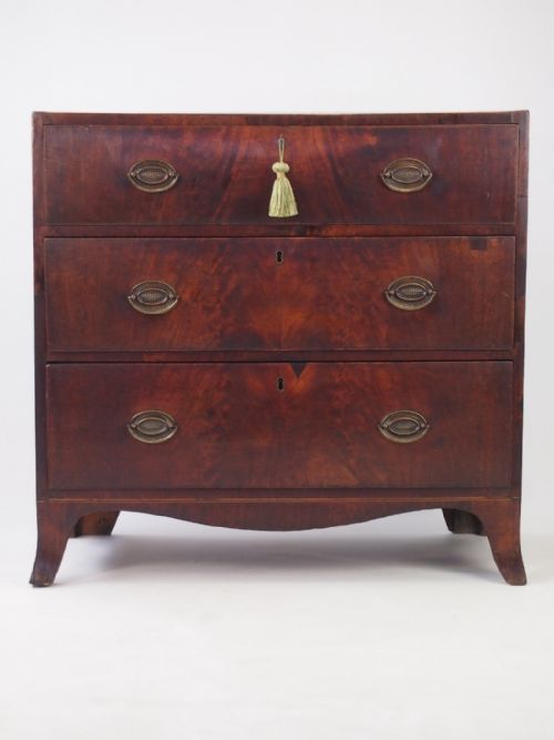 Small Georgian Mahogany Chest of Drawers