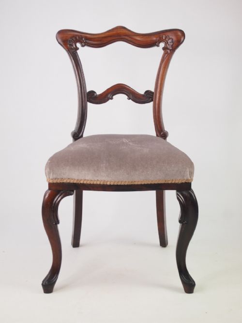 Victorian Rosewood Balloon Back Chair