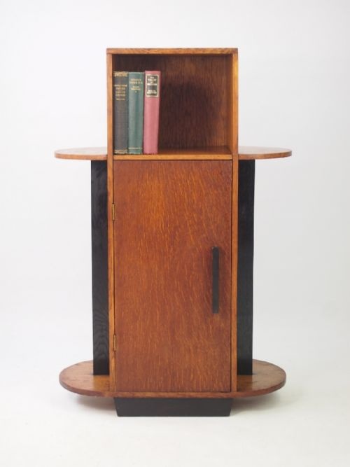 fig 1. Art Deco Oak Cabinet