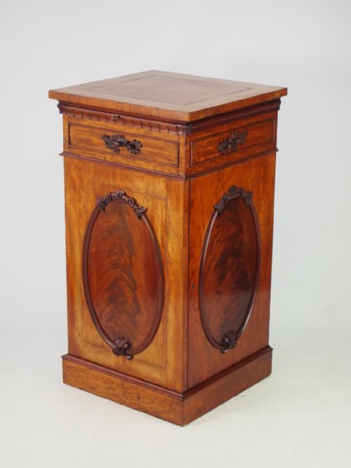 Antique Victorian Pedestal Cabinet