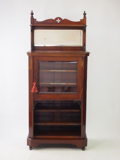 Antique Victorian Music Cabinet