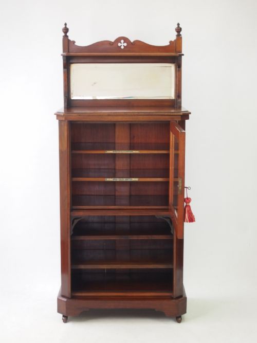 fig 1. Antique Victorian Music Cabinet