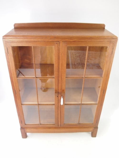 fig 1. Welsh Oak Bookcase by Brynmawr Furniture