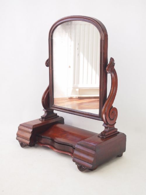 Victorian Mahogany Dressing Table Mirror
