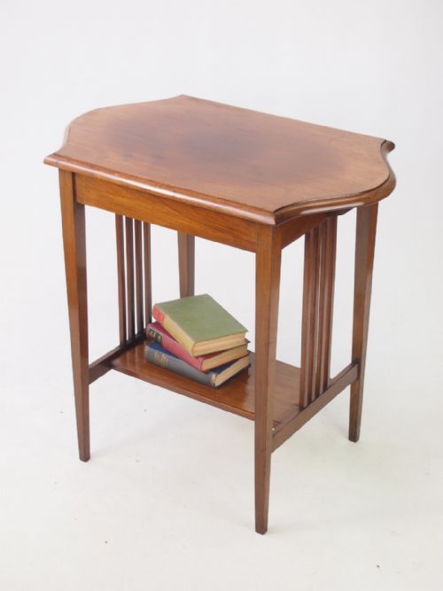 Small Edwardian Mahogany Side Table
