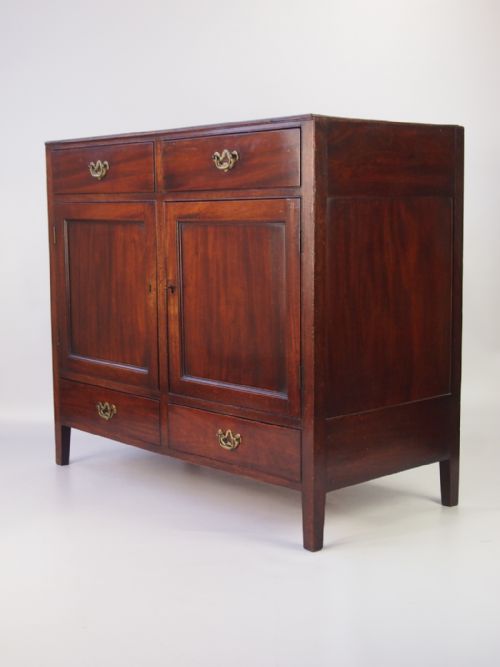 fig 1. Antique Mahogany Cupboard or Chiffonier
