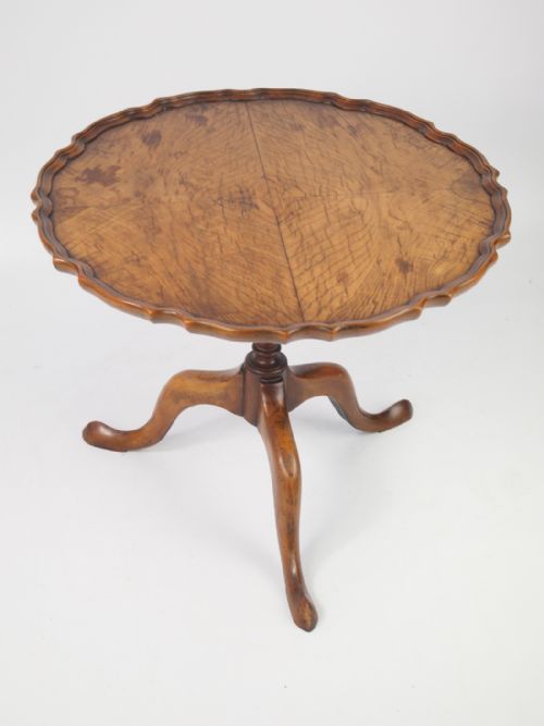 Walnut Tilt Top Coffee Table