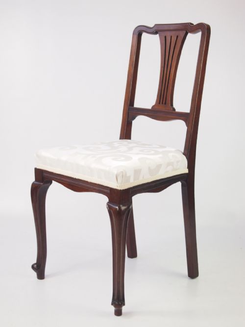 fig 1. Small Edwardian Dressing Table Chair or Desk Chair