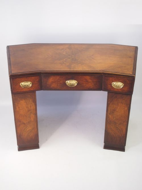 fig 1. Small Art Deco Walnut Desk