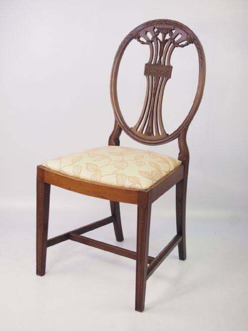 Edwardian Mahogany Desk Chair