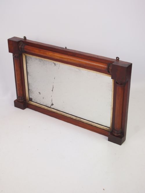 fig 1. Small Regency Mahogany Overmantle Mirror