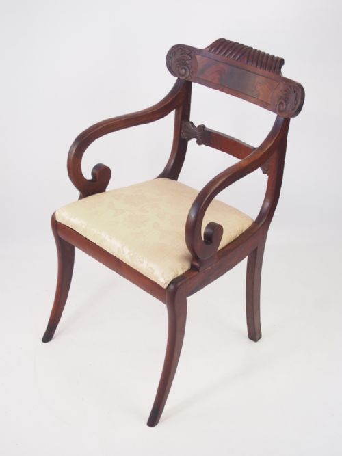 William IV Mahogany Desk Chair