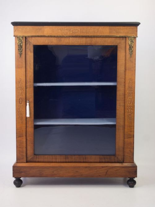Victorian Walnut Pier Cabinet