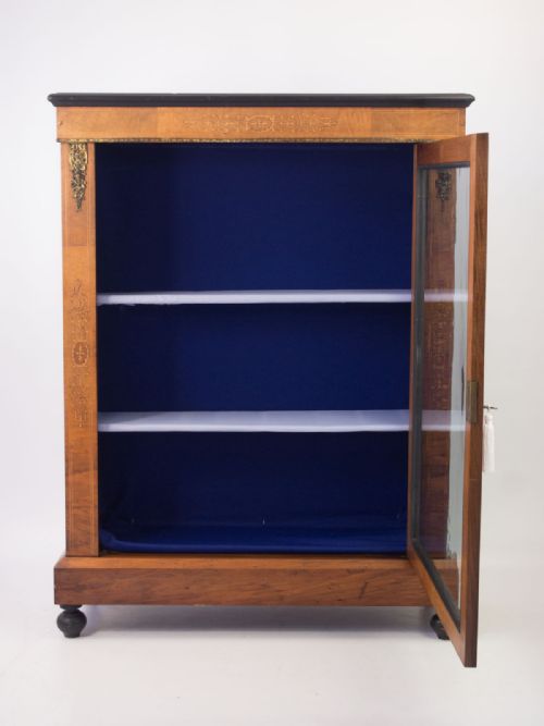 fig 1. Victorian Walnut Pier Cabinet