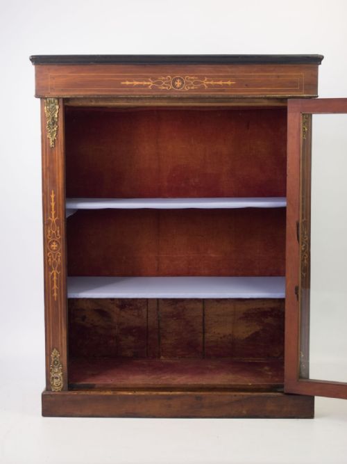fig 1. Victorian Walnut Pier Cabinet
