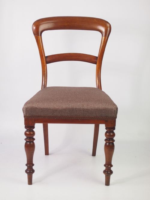 fig 1. Victorian Mahogany Desk Chair
