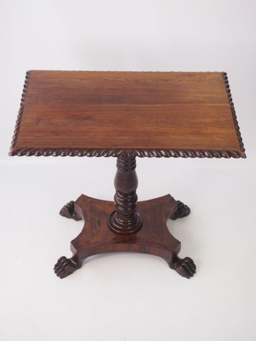 Regency Rosewood Side Table