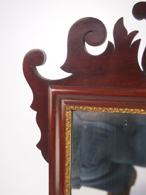 fig 1. Edwardian Mahogany Chippendale Fretwork Mirror