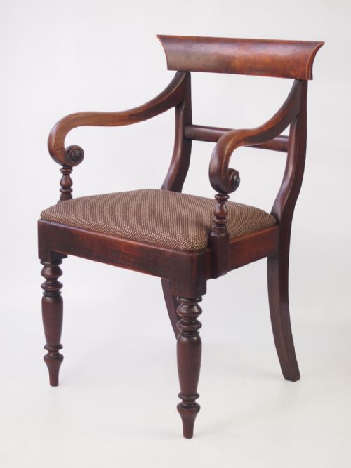 Victorian Mahogany Desk Chair