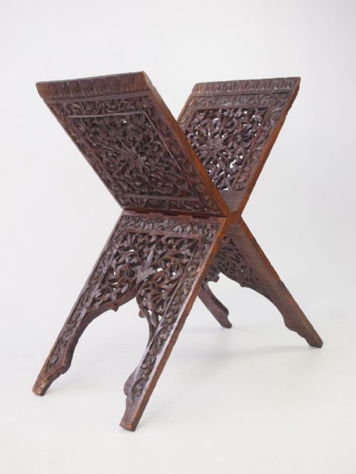 Antique Anglo-indian Magazine Stand