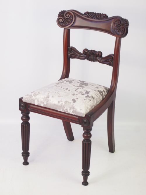 fig 1. William IV Mahogany Desk Chair