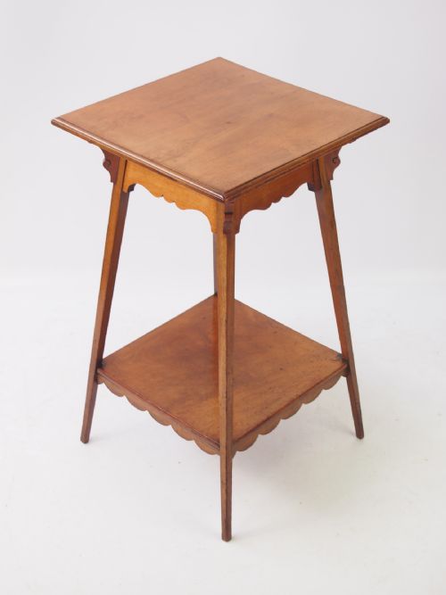 Small Arts & Crafts Walnut Table by Marsh Jones & Cribb