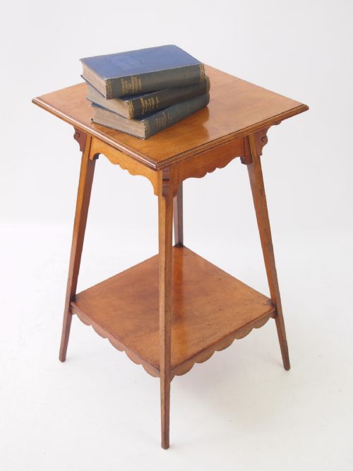 fig 1. Small Arts & Crafts Walnut Table by Marsh Jones & Cribb