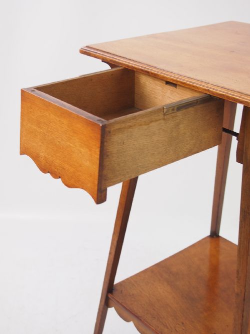 fig 2. Small Arts & Crafts Walnut Table by Marsh Jones & Cribb