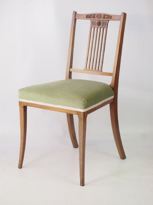 Edwardian Rosewood Dressing Table Chair