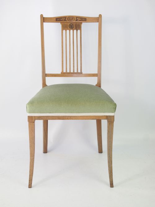 fig 1. Edwardian Rosewood Dressing Table Chair