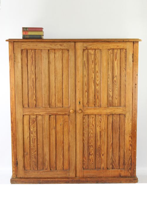 Victorian Pitch Pine Housekeepers Cupboard