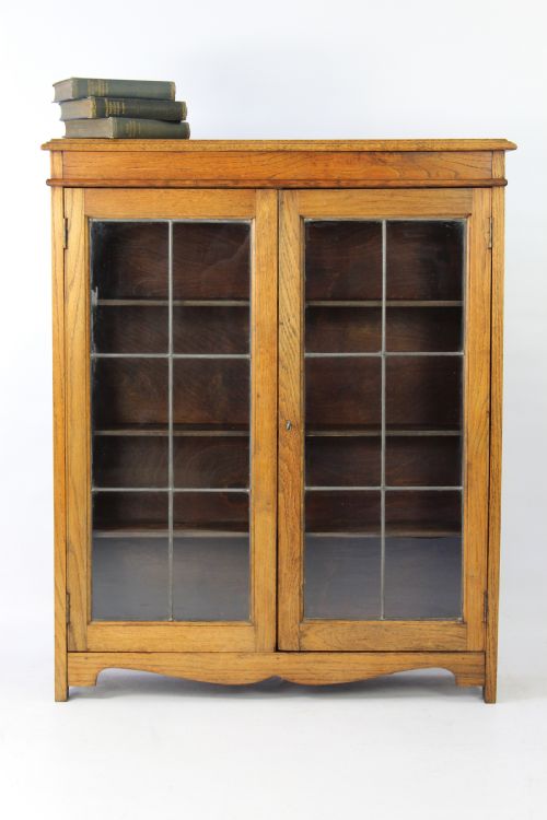 Small Edwardian Oak Bookcase