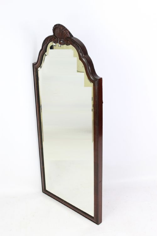 fig 1. Carved Mahogany Framed Mirror