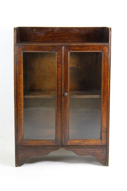 Small Edwardian Oak Bookcase